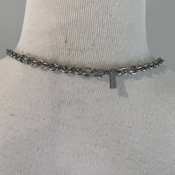 🌿4/$35🌿‎ GEORGE Silver Long Beaded Necklace - Picture 4 of 5